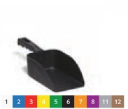 Совок 110х150х265 мм; 500 грамм, синий