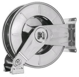 Барабан авто. для питьевой воды для рук. дл. 35 м 1/2" (нерж.) 1/2"ш. 1/2"ш. 10 бар