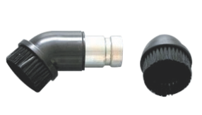 Насадка круглая с ворсом и с оцинкованным патрубком Ø 50