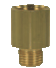 Переходник гайка 1/4"; штуцер 3/8"
