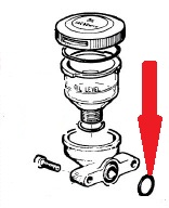 Кольцо Ø3,53х24,99 насоса APS 101/121