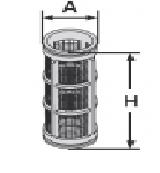 Фильтрующий элемент 50 меш, син. (замена K00100030)