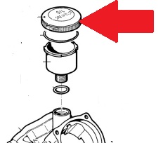 Крышка масляного бачка насоса BP, APS, IDS
