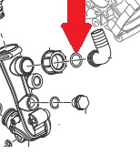 Кольцо 2,62х23,47 насоса BP110/115/130/135
