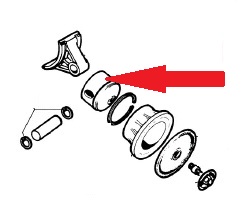 Поршень Ø70 насоса APS/IDS