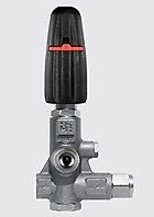 Регулятор потока H560 , 500 бар, 60 л/мин., вх. 1/2 г., вых. 1/2 ш,, байпас 1/2 г. нерж.