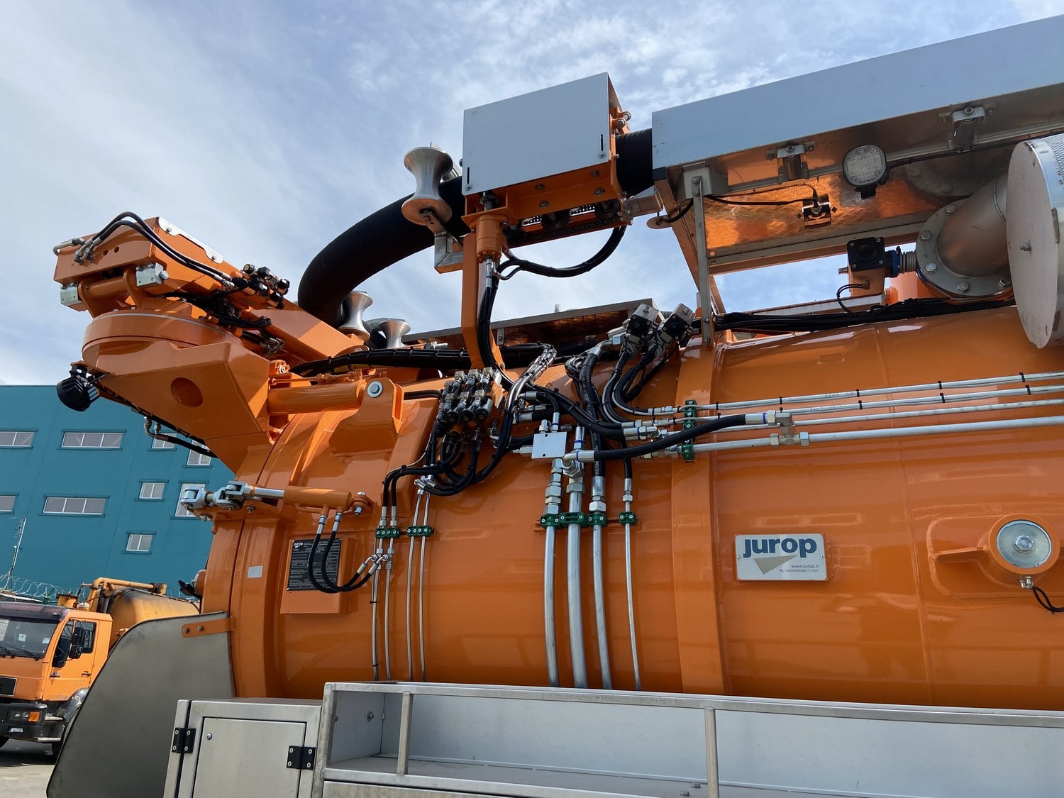 Бочка вакуумной машины