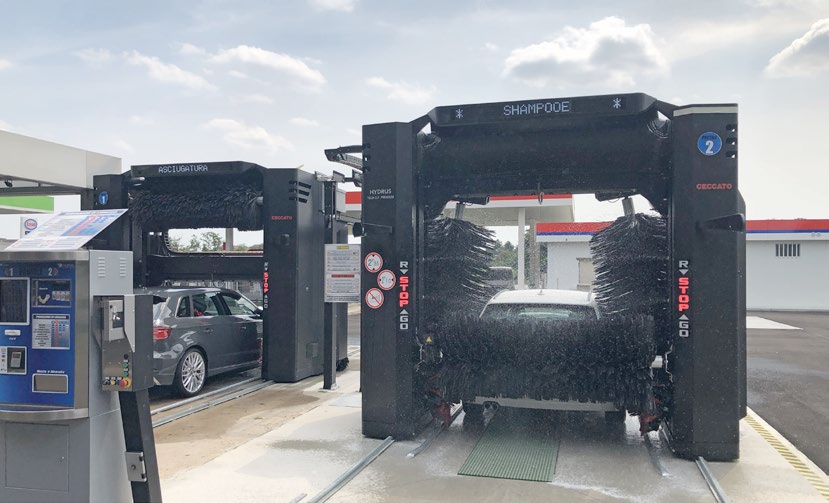 портальная мойка для легкового транспорта