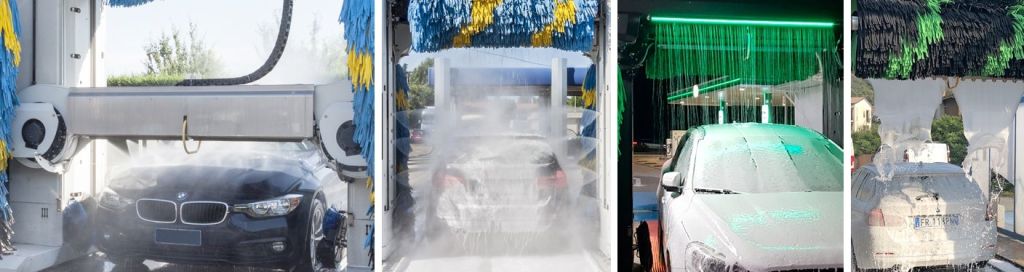 портальная мойка система нанесения пены