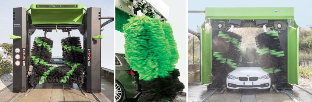 портальная мойка щетки