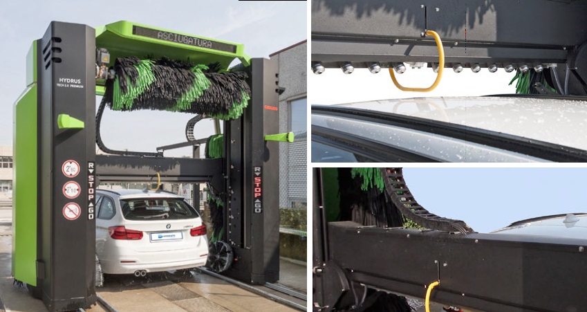 портальная мойка сушка