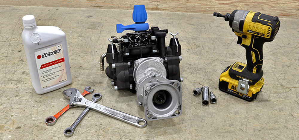 обслуживание мембранного насоса