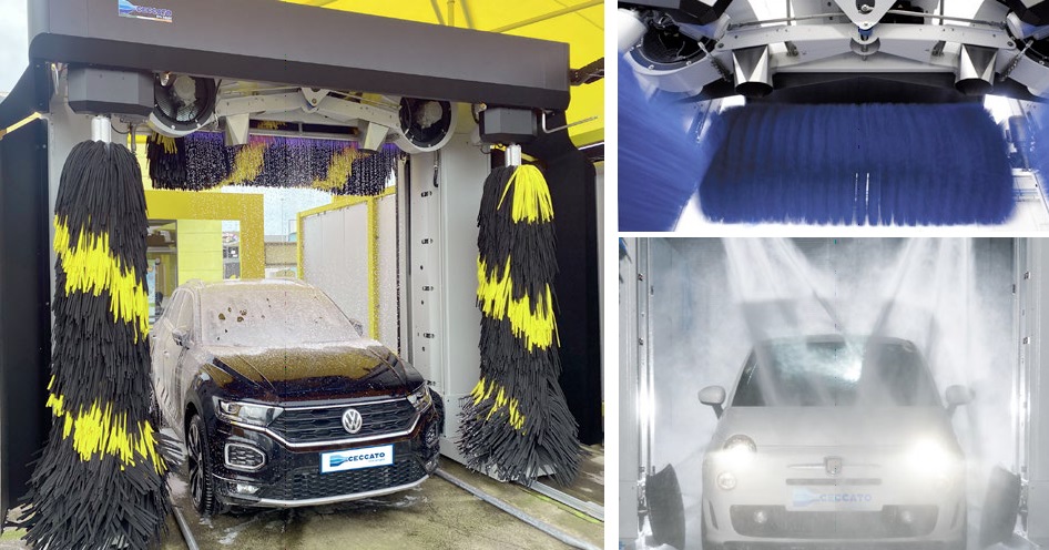 портальная мойка сушка