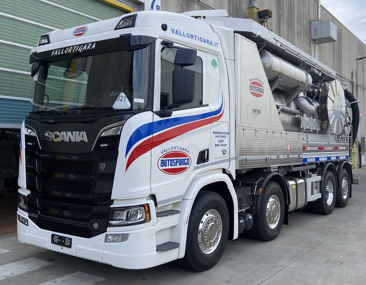 Каналопромывочная машина