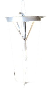 Держатель очистителя подвесной нерж. вход 1/2 г. выход 3/4 ш.