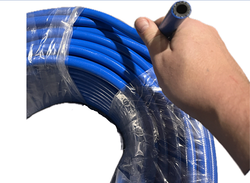 Рукав синий 10х15 DN10, 90 бар для пеногенератора метражом в бухтах по 100м