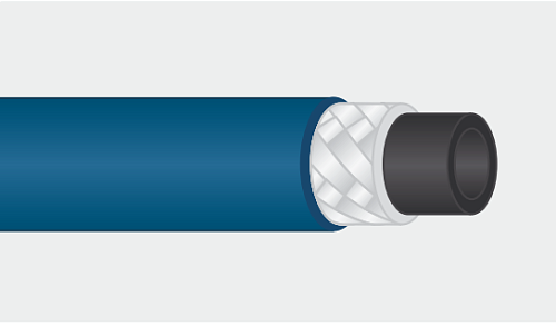 Рукав синий 10х15 DN10, 90 бар для пеногенератора метражом в бухтах по 100м