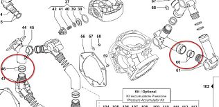 Кольцо 3х24 (Viton) насоса BP75