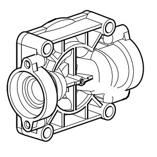 Крышка насоса BP300 - BP330HS (1х6)