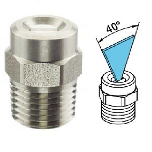 40045 Форсунка 1/4" Ш с керамической вставкой (нерж.) 