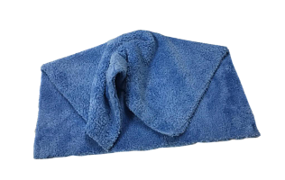 Микрофибра голубая 40х40, 450 gsm(коробка 100шт)