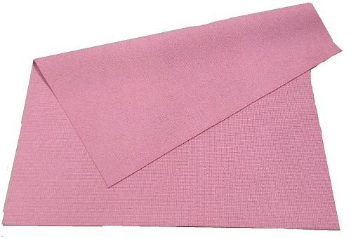 Искусственная замша, голубая (розовая),  50х45, 340gsm