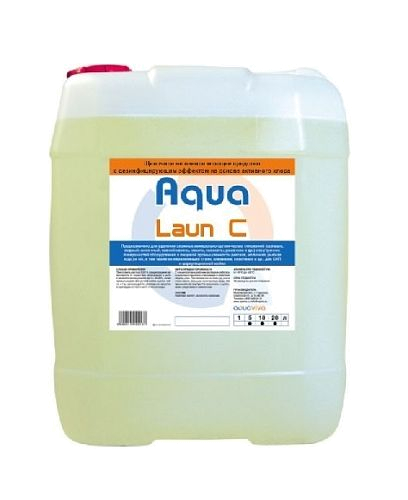 Щелочное не пенное моющее средство  на основе активного хлора  AquaLaun C 5л