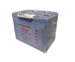 Гелевый аккумулятор батарея Chilwee 6-EVF-80 (12V-90AH/C5)