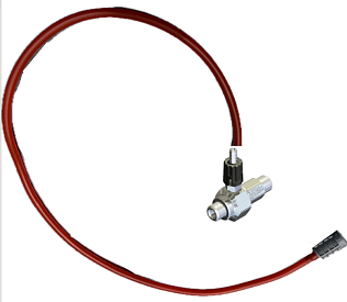 Удлиненный эжектор для моющих средств регулируемый (нерж.)сопло 1,4; вход 22*1.5 г.- выход 22*1.5ш.