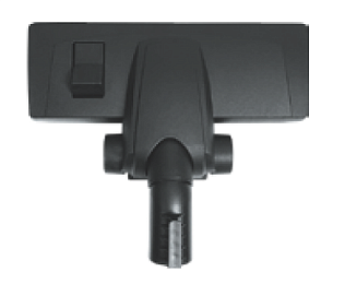 Насадка для сбора пыли широкая с переключателем на колесах L 300 мм Ø 35