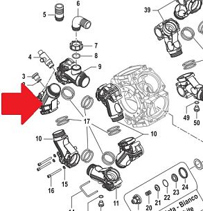 Всасывающий корпус насоса BPS300