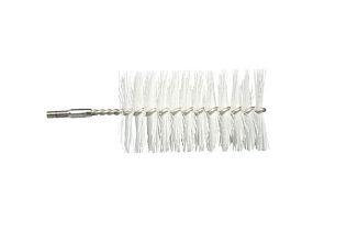 Ерш ручной с резьбой средней жесткости, полиэстер - 80х100х160 мм., белый