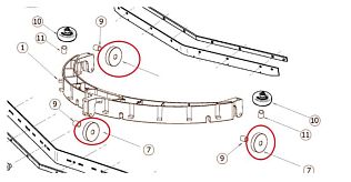 Колесо балки CPS 45 B/E 2810015300  (2810017200)