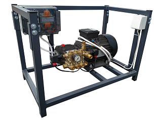 Насос плунжерный FW2 15/300 TS с эл. двигателем 380 В 7,5 кВт на раме с пускателем 24 В