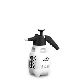 Ручной черный помповый опрыскиватель Indusstry ergo Acid line 2000