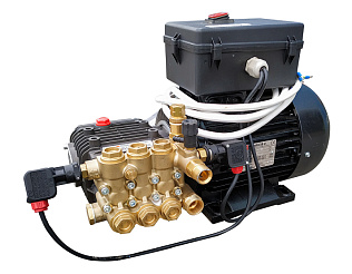 Моноблок LW-K 10/160 TS с эл. двигателем 220 В 3 кВт с электрическим блоком управления