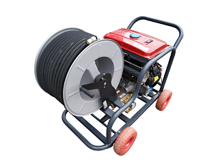 Автономный передвижной каналопромывочный аппарат Комета KBM 50/150 с барабаном 70 метров шланг