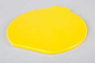 Крышка для ведра полипропилен, 9 л, желтый