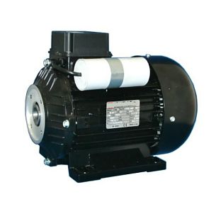 Двигатель 3 кВт 220B, HSL100L3-4 4HP полый вал d24мм, фланец насоса 75 мм