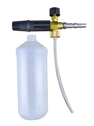 Пенная насадка LS 3 вход 1/4"г, с бачком 1л.