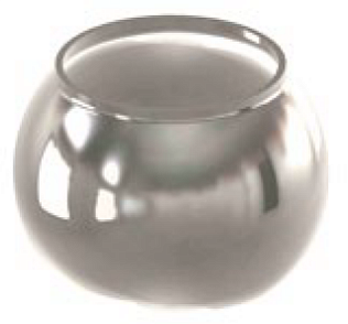 Шаровой ниппель под сварку D150, нерж.сталь