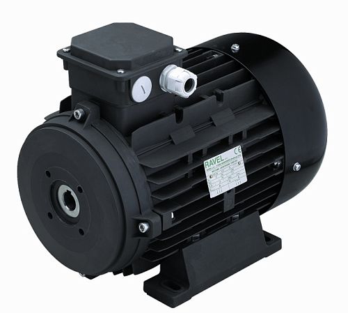 Двигатель 2,6 кВт 220B,H100 100Lc4 полый вал d24мм, фланец 75 мм