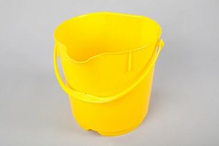 Ведро 15 литров полипропилен, желтый