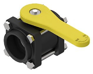 Кран 2х ходовой NPT; вх.Г2"NPT - вых.Г2"NPT; крепление 4; поток ON/OFF