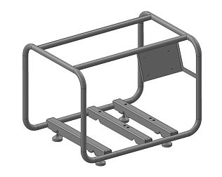 Рама для АВД 4 кВт, 5,5 кВт, 7,5 кВт покраска