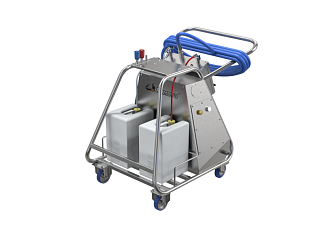 Мобильный пенный пост MPP-2A/3/C с компрессором