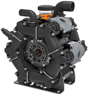 Насос мембранный Comet серия BPS385 (374 л/мин; 20 бар); ВОМ 1"3/8 - вал d32 внутрен./шпонка