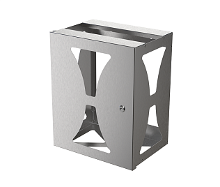 Канистродержатель закрытый для одной канистры 20-25л нержавеющая сталь KDZ-1/20-25