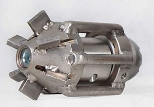 RDS-V Вибрационная форсунка с зубьями HM, дюза, M8 C, 2x90°, 6x15°, 1" г