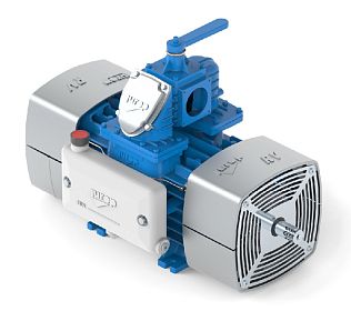 Насос вакуумный лопастной JUROP RV 520, левое вращение, ручной клапан